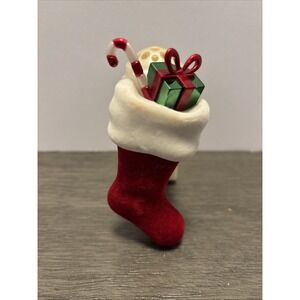 Bath &‎ Body Works Retired Holiday Red Christmas Stocking Wallflower Plug In